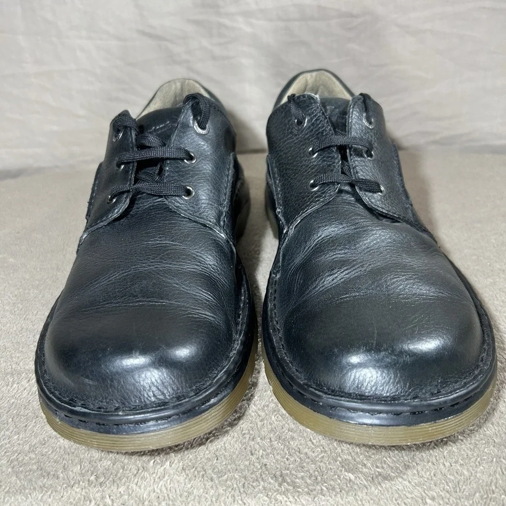 Dr. Martens 11194 Men's Black Pebbled Leather Oxford Shoes Size 12 M US (11 UK)